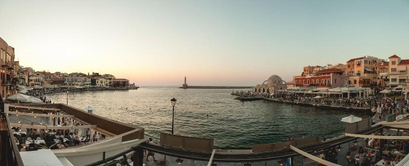 Chania Inn Bagian luar foto