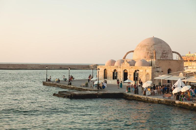 Chania Inn Bagian luar foto